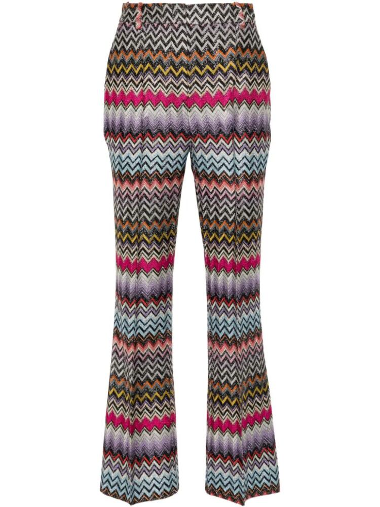 Missoni Capri bootcut tailored trousers - Pink Cover