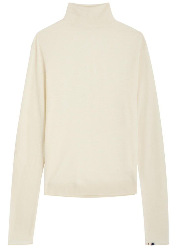 Extreme Cashmere N°365 Thunder Cashmere Jumper - Cream - Cover