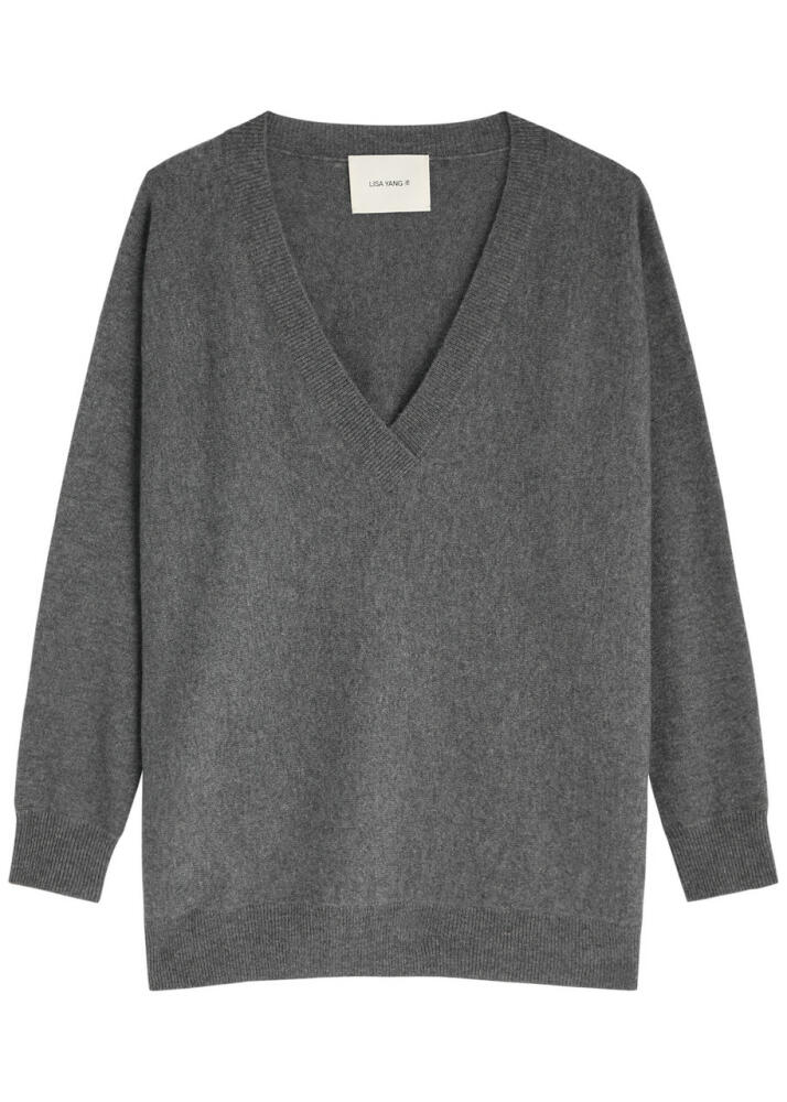 Lisa Yang Kenny Cashmere Jumper - Grey Cover