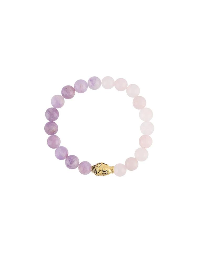 Nialaya Jewelry beaded Buddha bracelet - Pink Cover