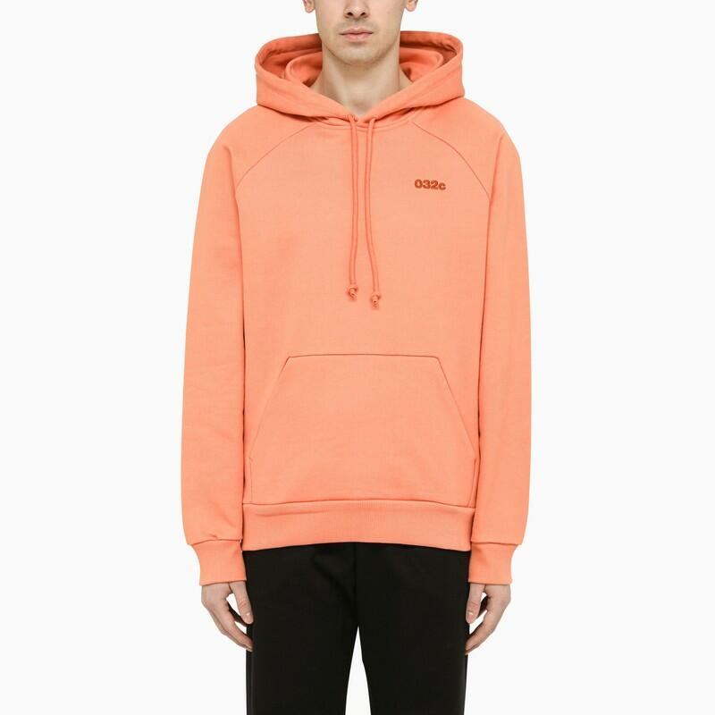 032c Terracotta-orange hoodie Cover