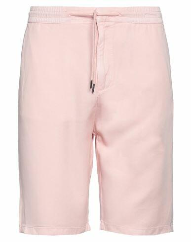 Guess Man Shorts & Bermuda Shorts Light pink Tencel Lyocell Cover