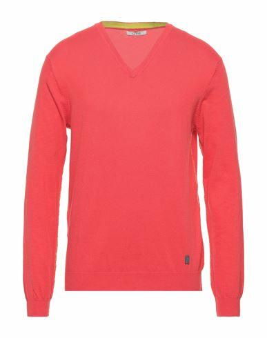 Gaudì Man Sweater Coral Cotton, Polyamide Cover