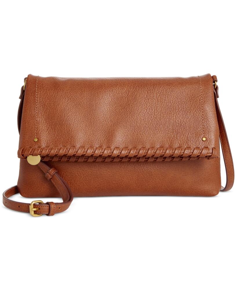 Style & Co. Whipstitch East West Flap Small Crossbody, Created for Macy's - Tortoise Shell Cover