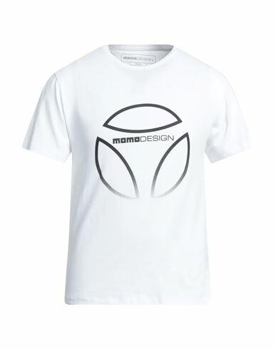 Momo Design Man T-shirt White Cotton, Elastane Cover