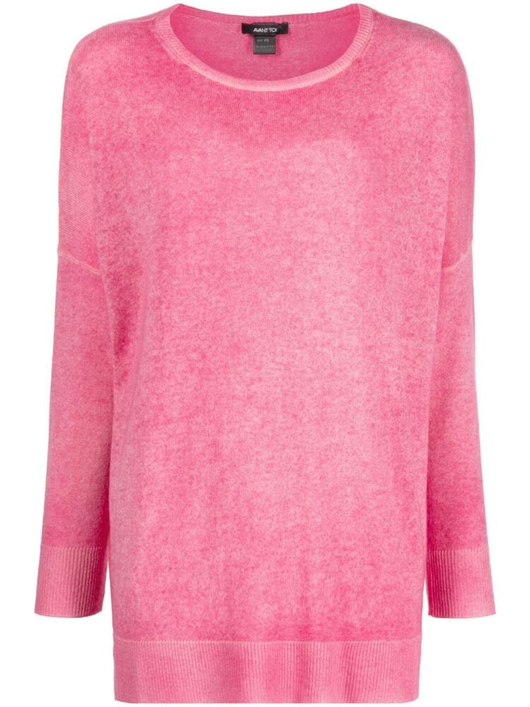 Avant Toi cashmere knitted jumper - Pink Cover