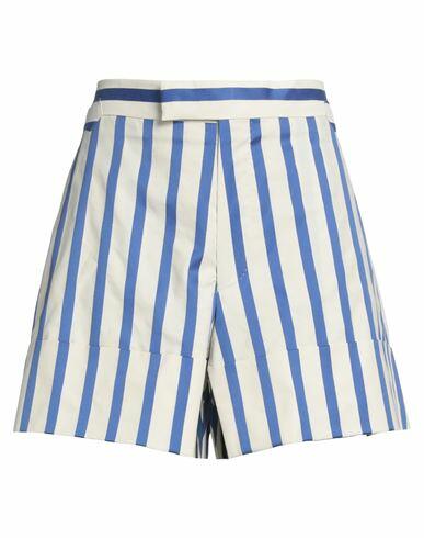 Vivienne Westwood Woman Shorts & Bermuda Shorts Blue Cotton Cover