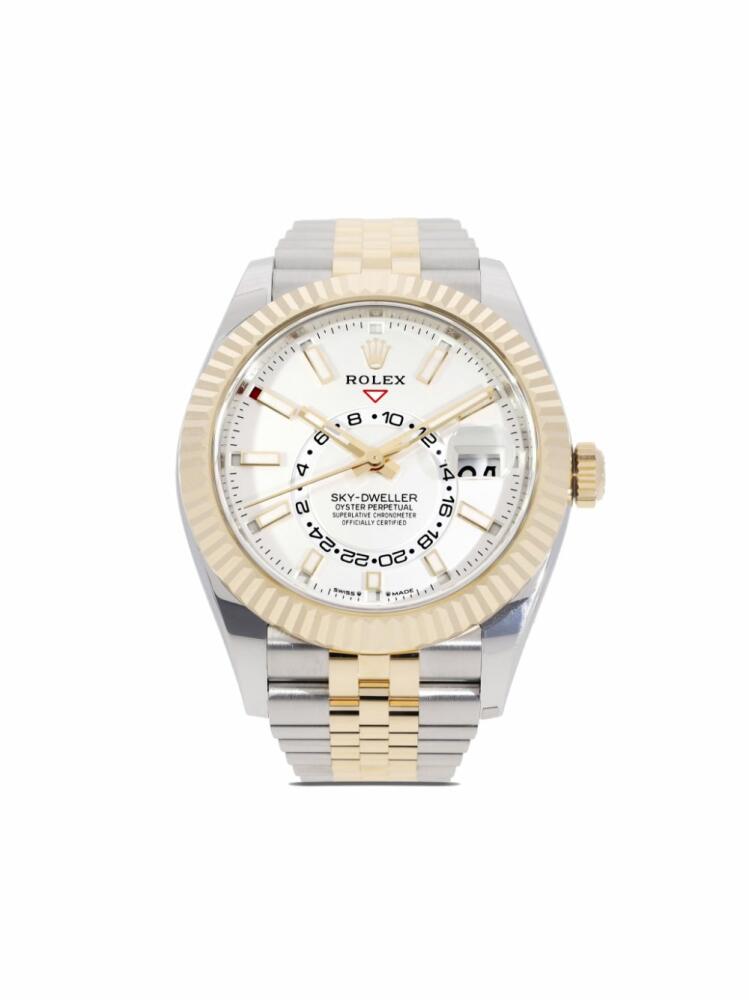 Rolex 2024 unworn Sky-Dweller 42mm - White Cover