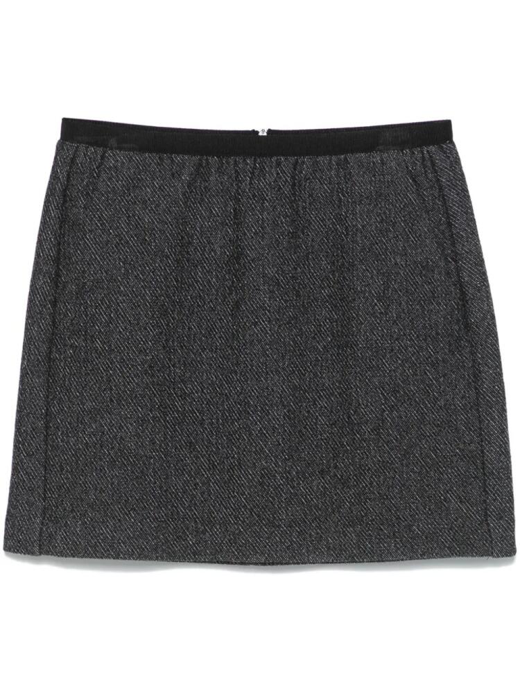 Tela twill mini skirt - Black Cover