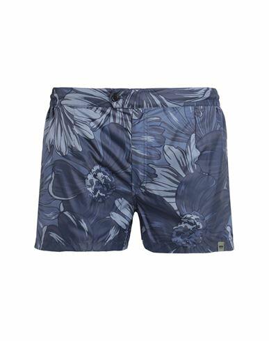 Aspesi Man Swim trunks Navy blue Polyester Cover