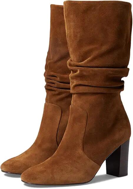 Johnston & Murphy Charlotte Slouch Boot (Whiskey Suede) Women's Shoes Cover