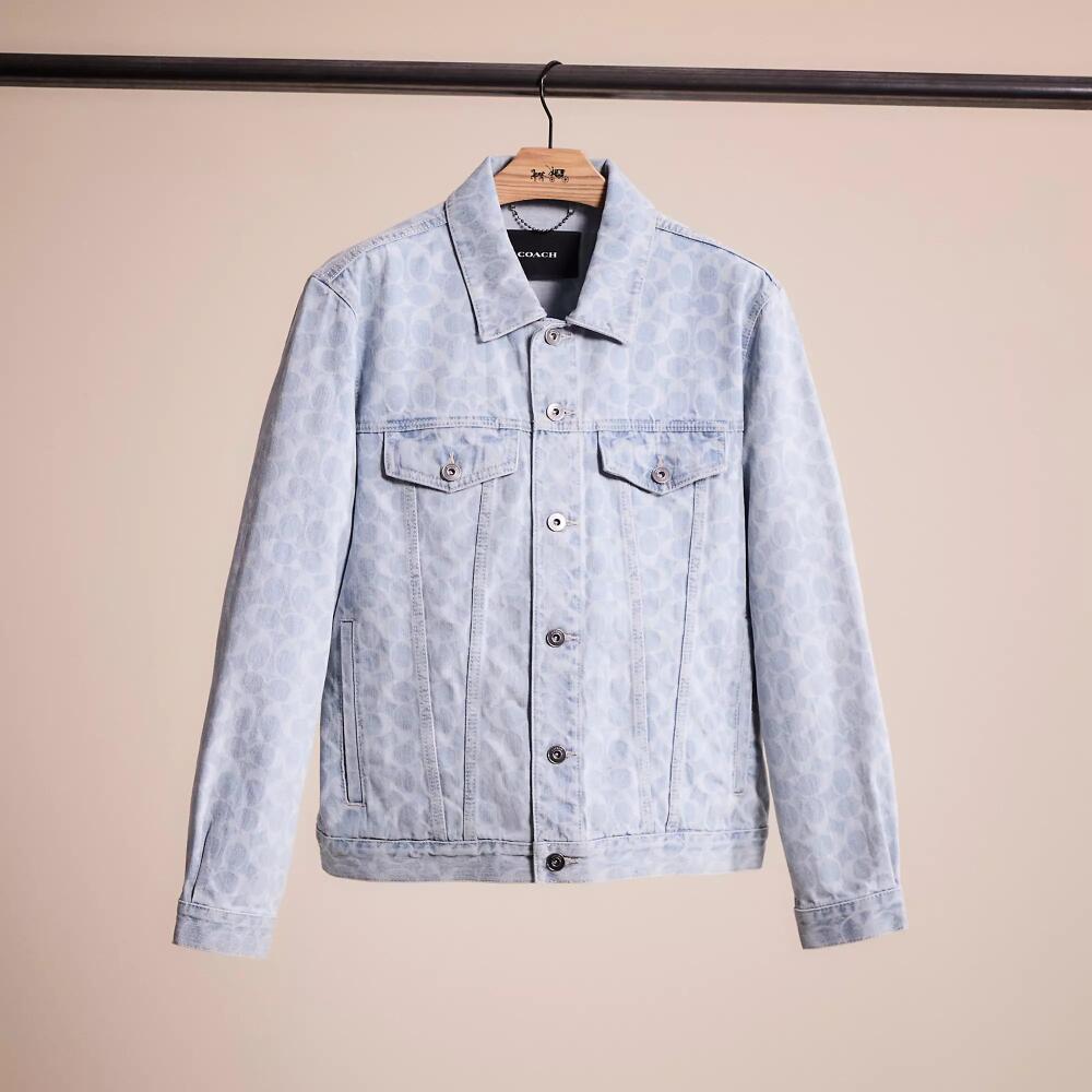 Coach Restored Signature Denim Jacket Cover