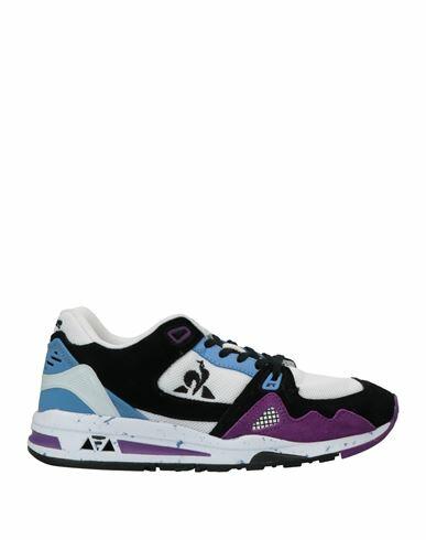 Le Coq Sportif Woman Sneakers Slate blue Soft Leather, Textile fibers Cover