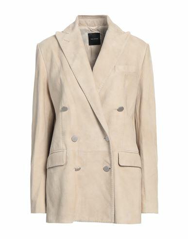 Tagliatore 02-05 Woman Blazer Ivory Lambskin Cover