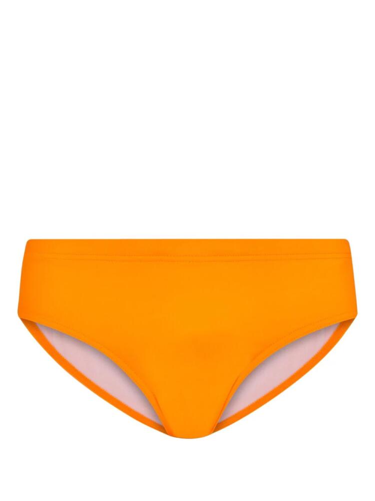 DSQUARED2 Icon logo-print swim trunks - Orange Cover