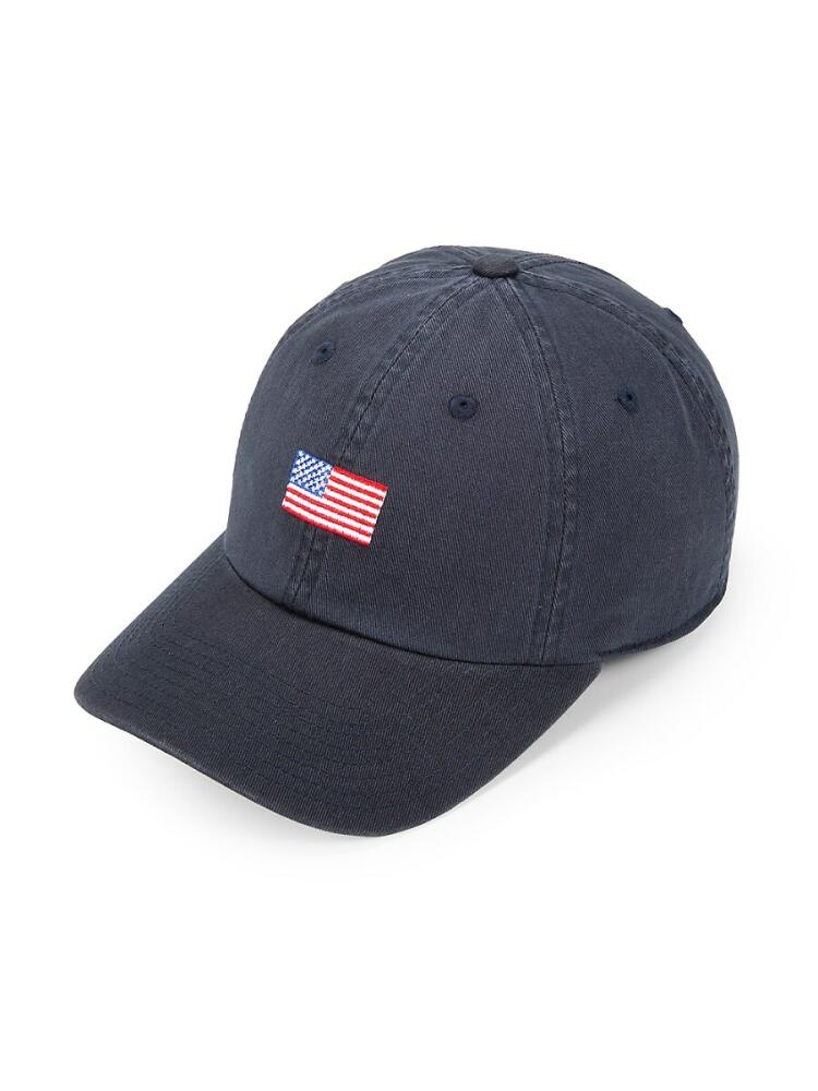 American Needle Men's Flag Embroidered Baseball Cap - Navy Cover