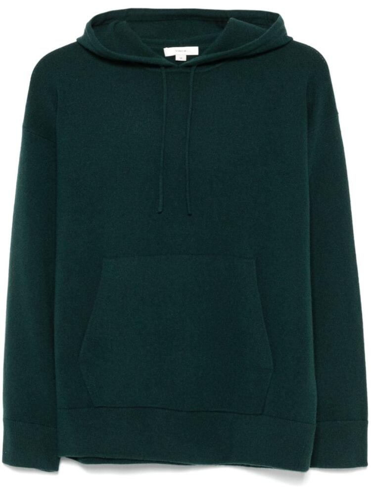 Vince knitted hoodie - Green Cover