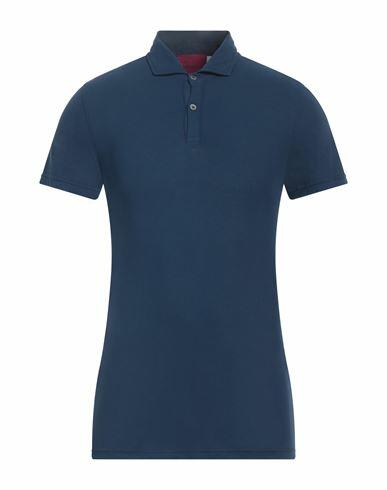 Capsule Knit Man Polo shirt Navy blue Cotton Cover