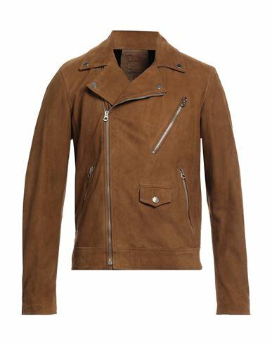 Masterpelle Man Jacket Camel Soft Leather Cover