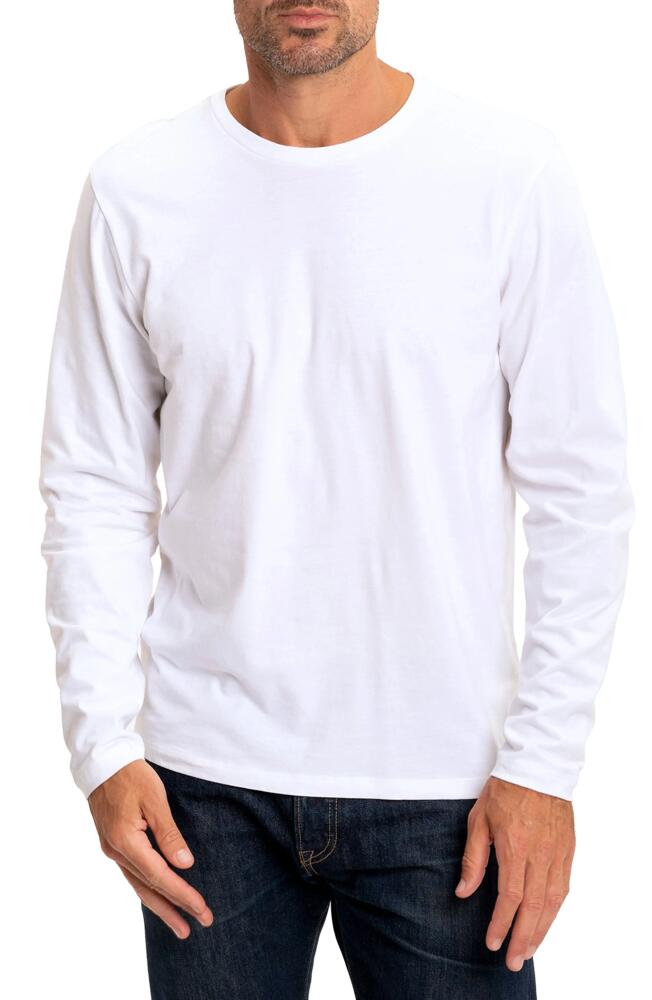 Threads 4 Thought Invincible Long Sleeve Organic Cotton Top in White Cover