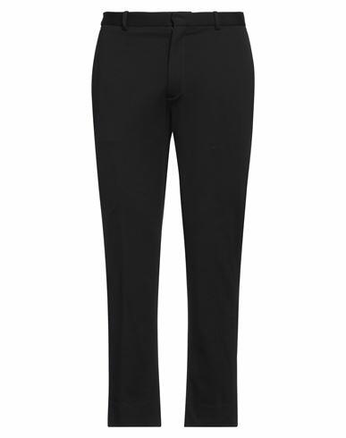 Circolo 1901 Man Pants Black Cotton, Elastane Cover