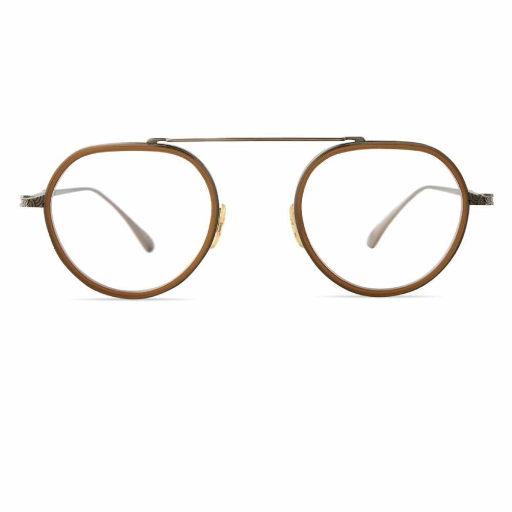 Mr. Leight KINGSTON C Demo Round Eyeglasses Cover