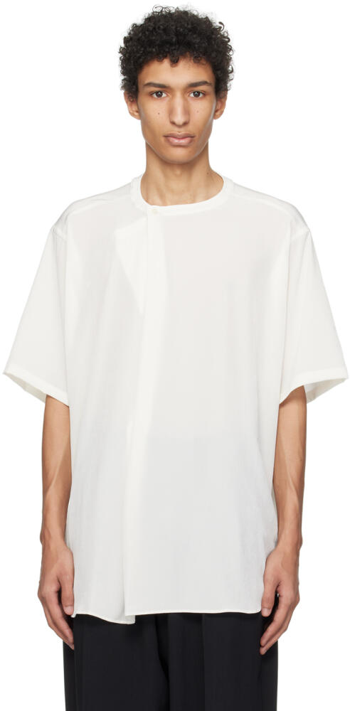 RAINMAKER KYOTO White Pleated Shirt Cover