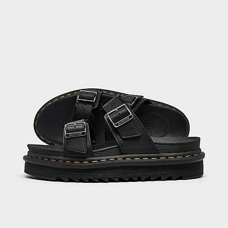 Women's Dr. Martens Myles Brando Leather Buckle Slide Sandals Cover