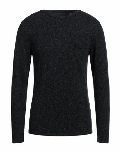 Momo Design Man Sweater Steel grey Wool, Viscose, Polyamide, Silk Cover