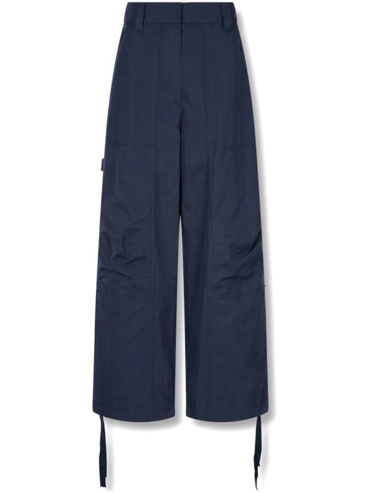 STUDIO TOMBOY straight-leg trousers - Blue Cover