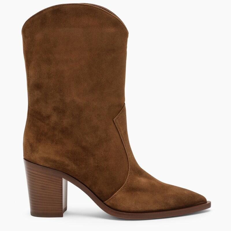 Gianvito Rossi Denver texas suede boot Cover