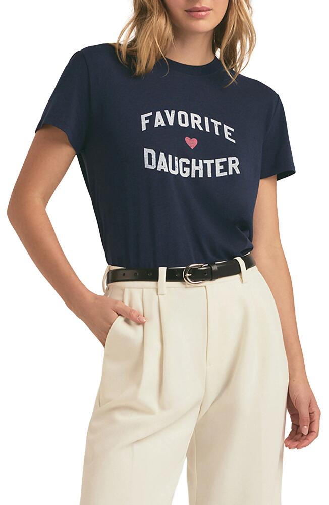 Favorite Daughter Graphic T-Shirt in Navy Cover