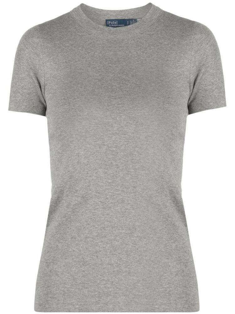 Polo Ralph Lauren ribbed-knit T-shirt - Grey Cover