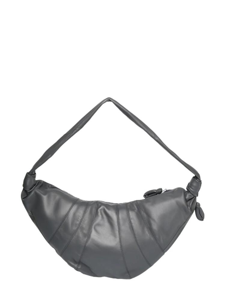 LEMAIRE large Croissant shoulder bag - Grey Cover