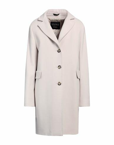 Cinzia Rocca Woman Coat Light pink Wool, Polyamide, Cashmere Cover