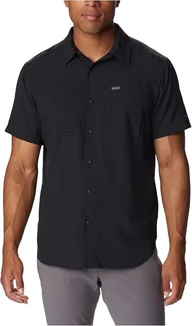 Columbia Silver Ridge Utility Lite Short Sleeve (Black) Men's Clothing Cover