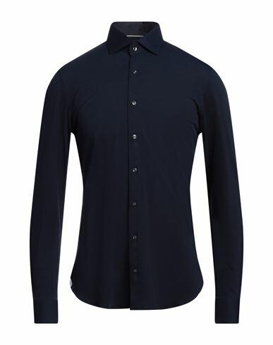 Michael Kors Mens Man Shirt Navy blue Size 15 ½ Cotton Cover