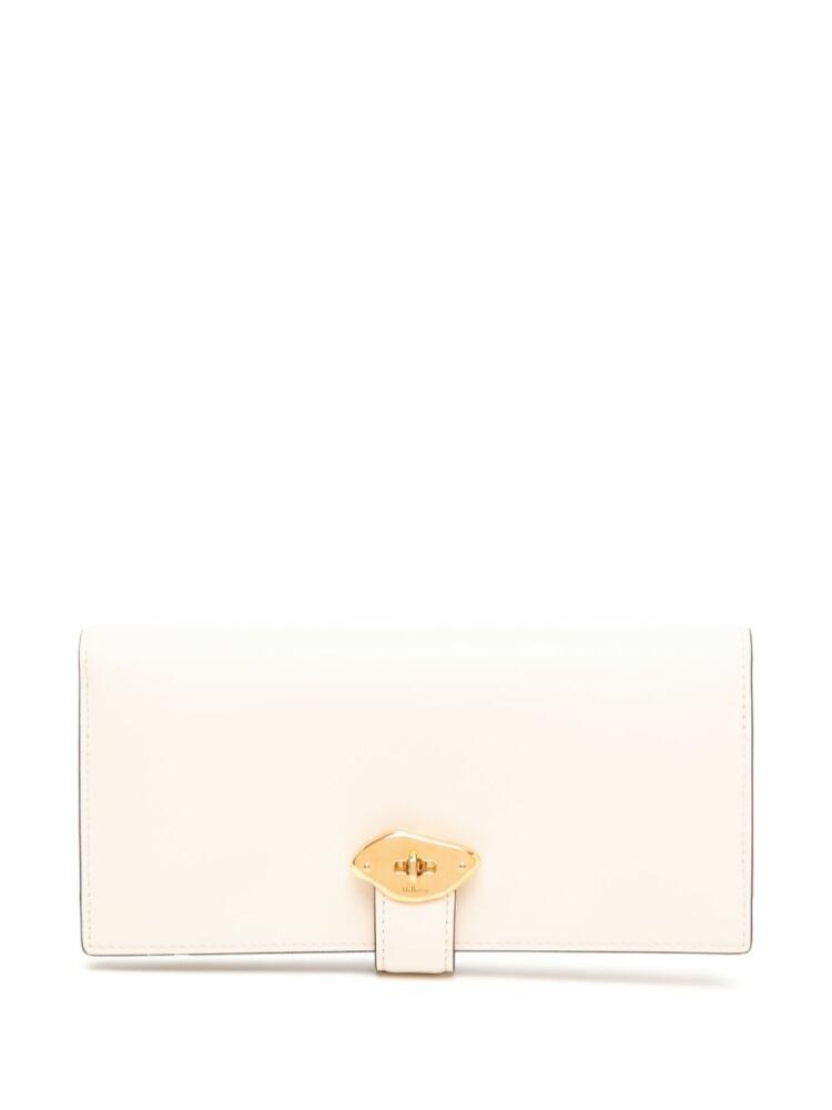 Mulberry Lana long bifold wallet - Neutrals Cover