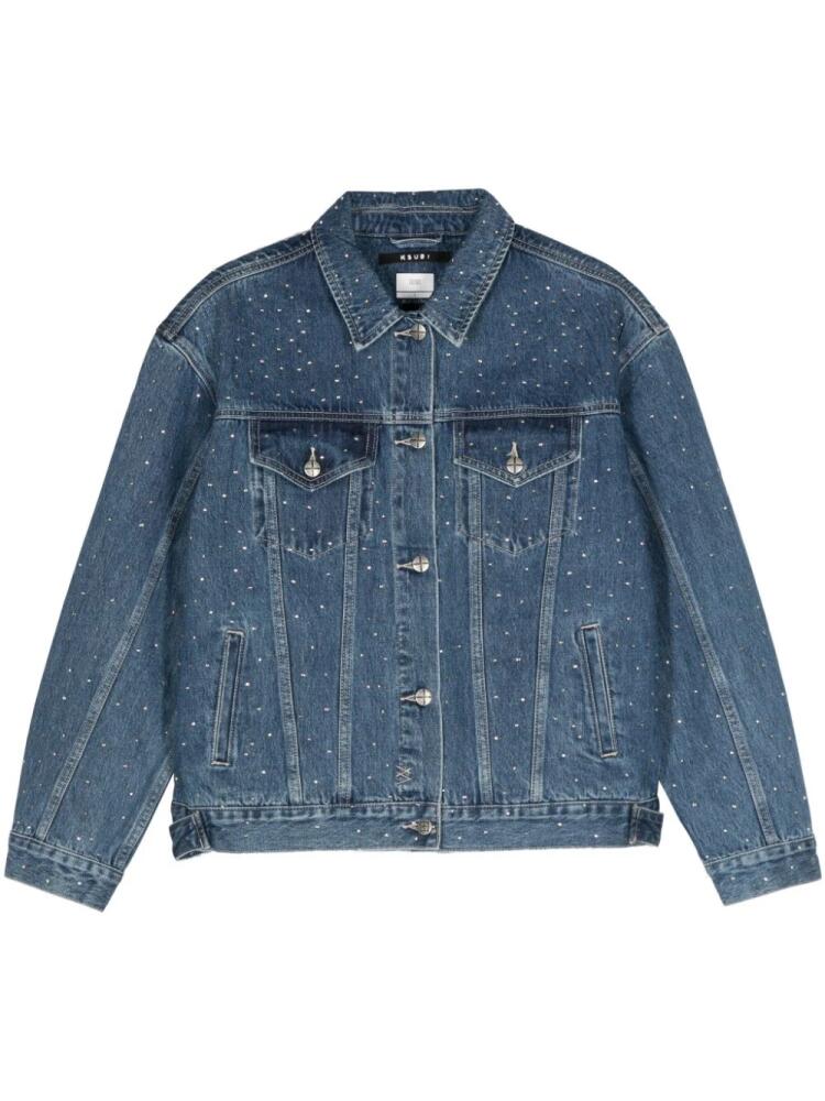 Ksubi Token Krystal denim jacket - Blue Cover