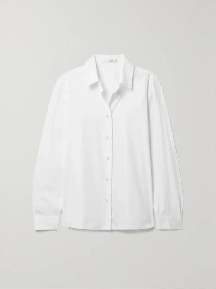 The Row - Sadie Cotton-poplin Shirt - White Cover