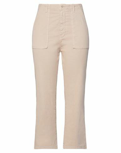 Ba & sh Woman Pants Sand Cotton, Elastane Cover