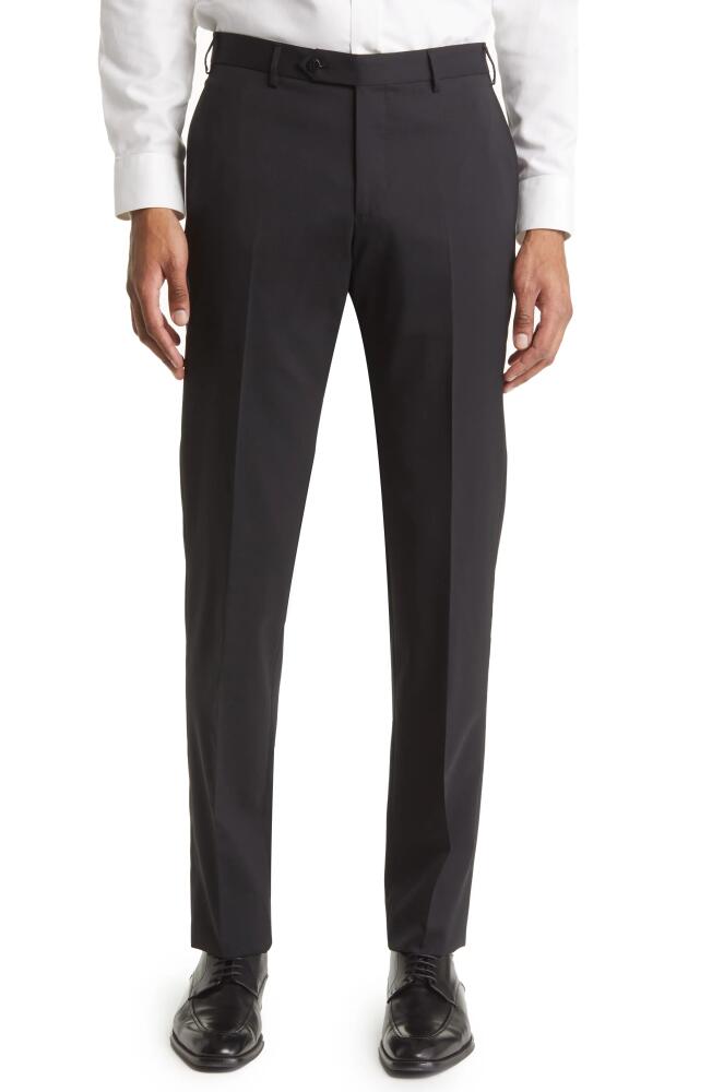 Zanella Parker Stretch Wool Trousers in Black Cover