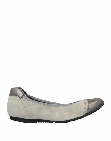 Hogan Woman Ballet flats Light grey Soft Leather Cover