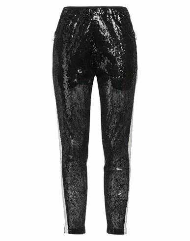 Laneus Pantalone Pailettes Woman Pants Black Polyester Cover