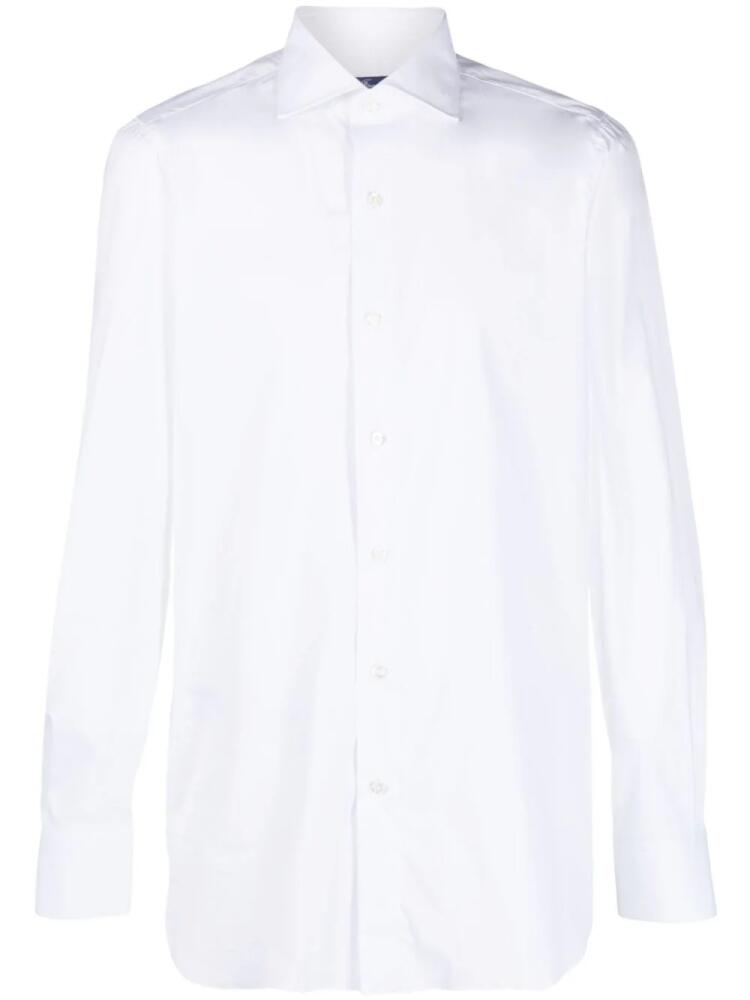 Finamore 1925 Napoli cotton button-up shirt - White Cover