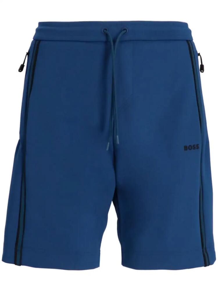 BOSS logo shorts - Blue Cover