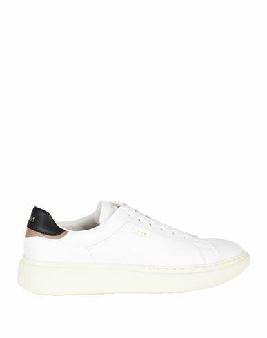 Hugo Woman Sneakers White Leather Cover