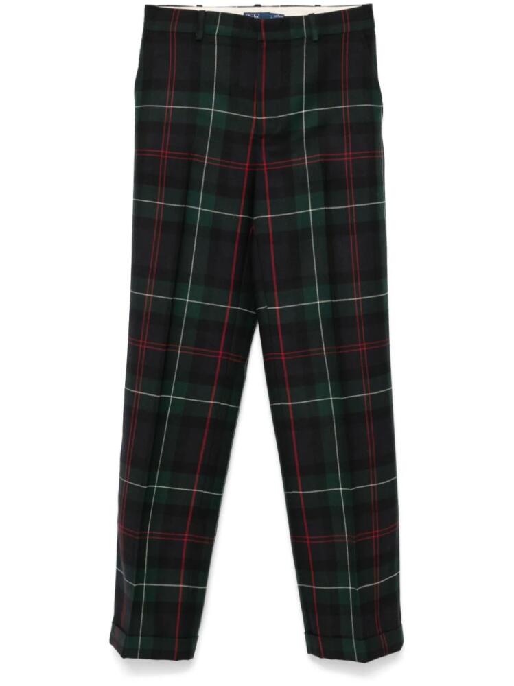 Polo Ralph Lauren tartan-checked trousers - Black Cover