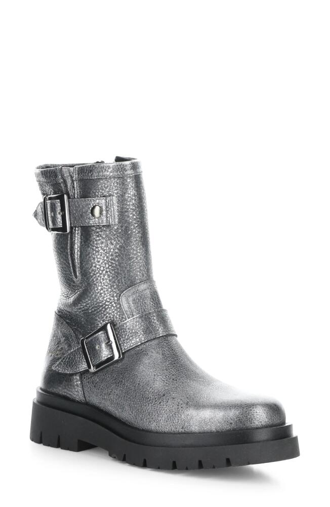 Bos. & Co. Marang Waterproof Buckle Boot in Anthracite Floater Leather Cover