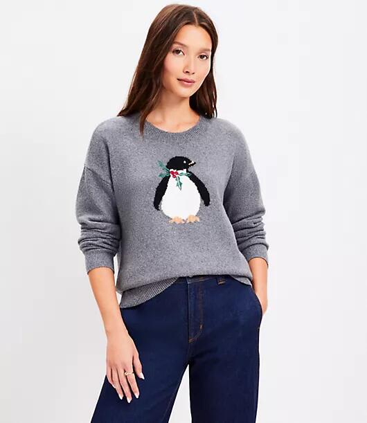 Loft Petite Penguin Everyday Sweater Cover